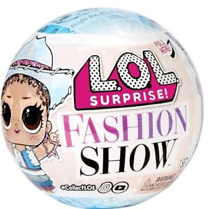 LOL Surprise Fashion Show Dolls in Paper Ball with 8 Surprises - NEW SEALED !