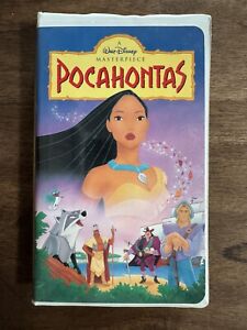 New ListingPocahontas Clamshell VHS 1996 Walt Disney Masterpiece Collection Family Classic