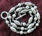 .MEXICO STERLING NECKLACE, 17.5 INCHES, 50 GRAMS