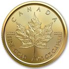 2023 Canada Gold Maple Leaf 1/10 oz .9999 Fine Gold $5 Coin - Sealed