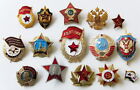 USSR Russian Souvenir Military Badges Pins Mini Red Star KGB Guards Patriotic +
