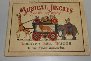 New ListingMusical Jingles for the Very Young - Linen Book - Dorothy Bell Briggs