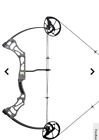 New ListingNEW Muzzy Decay RH BOWFISHING Bow Fishing Vice Ams Osprey WITH FINGER SAVERS