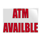 Decal Stickers Atm Available Outdoor Advertising Printing A Store Sign Label