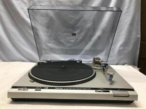 New ListingTECHNICS Direct Drive Automatic Turntable System SL-D20 w/ Empire - Tested  Nice