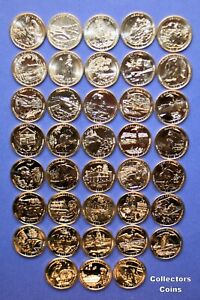 2012 - 2021 S National Park 46 Coin COMPLETE Uncirc Set + 1 