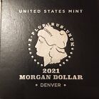 New Listing2021 D Silver Morgan Dollar With All OGP.