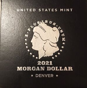 2021 D Silver Morgan Dollar With All OGP.