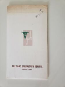 Good Samaritan Hospital Lebanon, PA Vintage Brochure