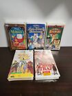 Lot Of 5 Sealed VHS Disney Bambi The Little Mermaid Lady And The Tramp 2...