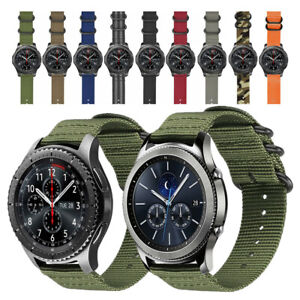 Soft Woven Nylon Watch Band Sport Strap For Samsung Galaxy Watch Gear S3 Classic