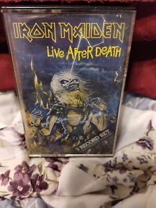 Iron Maiden Live After Death Cassette RARE