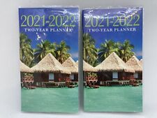 2 Two Year 2021-2022 Pocket Planners Calendars 3.3