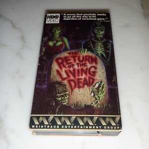 New ListingThe Return of the Living Dead VHS Horror James Karen LABEL MISPRINT RARE