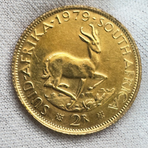 New Listing1979 South Africa 2 Rand Gold Coin 7.99g