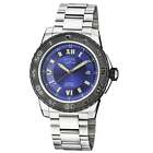 Gevril Mens 3127B Seacloud Swiss Automatic Diver Limited Edition Blue Dial Watch