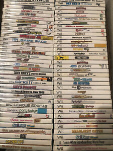 Nintendo Wii Game Lot Pick and Choose. Just Dance, Need for Speed, Cabela's, etc