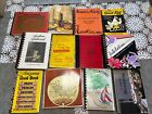 Lot Of 12 Vintage Cookbooks Arizona -Japanese, Southern- Mexican- 