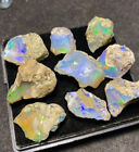 natural Ethiopion Welo opal Rough Raw Bulk Large 10pc pieces US SELLER AS