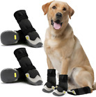 Anti-Slip Dog Snow Boots Waterproof Dog Shoes for Small Medium Large Dogs with R