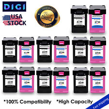 67XL 65XL 63XL 62XL 61XL 60XL Refilled Ink Cartridge Compatible with HP Printer