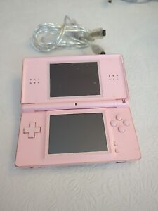 New ListingNintendo DS Lite System Gaming Console - Coral Pink Untested W/2 Player cord