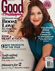 DREW BARRYMORE on the cover, Good Housekeeping, February 2013