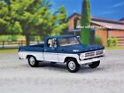 1972 72 Ford F-100 Sport Custom Short Bed V8 Pickup Truck 1/64 Scale Limited C