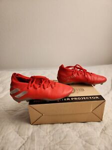 Adidas Nemeziz 19.1 FG Soccer Cleats Shoes Mens Size 6 Red Gray Athletic F99951