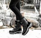 Womens Snow Boots Warm Fur Lined middle Winter Outdoor skiing PT12905