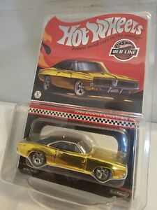 Hot Wheels 2023 RLC Yellow gold 1969 Dodge Charger R/T IN HAND! 🚢 Fast 🔥