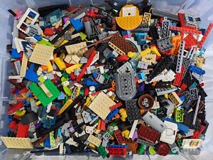 3 Pounds LEGO Bulk Lot Genuine Pieces Bricks Plates Speciality Building Washed