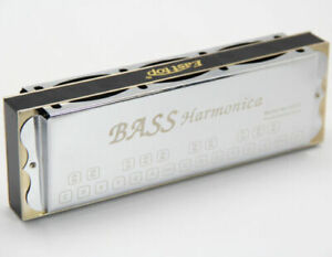 EASTTOP NE01 Bass Harmonica Ensemble Harmonica Professional Portable with Case