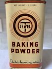 Vintage 90 Year Old Jewel Tea Bull’s-Eye Logo Baking Powder Spice Tin Can