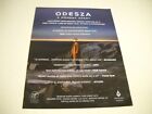 ODESZA Moment Apart - Leon Bridges Regina Spektor RY X 2017 Promo Poster Ad