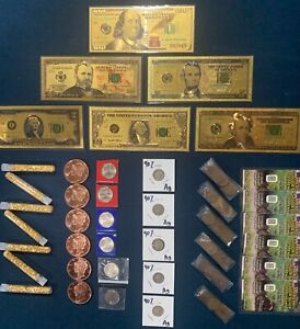 Starter US Coin Beginner Collection-GOLD, SILVER, COPPER, UNCIRCULATED AND MORE!