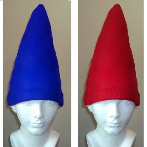 One Gnome Hat Your choice of red or blue - Halloween Costume Dress up Garden