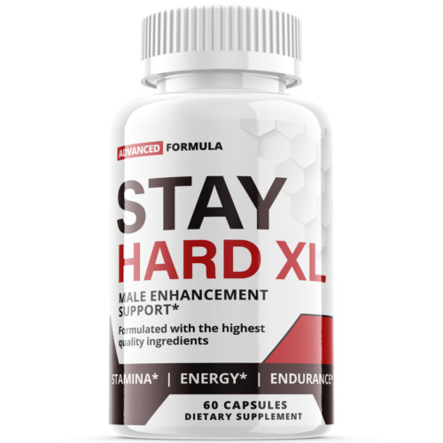 Stay Hard XL - Male Virility - 1 Bottle - 60 Capsules