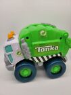 Tonka Recycling Truck Hasbro 2014 Green with Sounds and Lights works