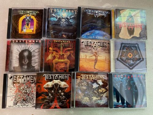 Testament CD Lot of 12! Souls Snake Ritual Order Roots Legacy Gathering Practice