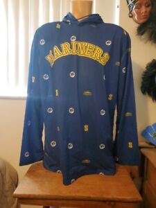 SEATTLE MARINERS EXCLUSIVE BLUE XXL HOODIE SIZE XXL OFF THE RACK CONDITION