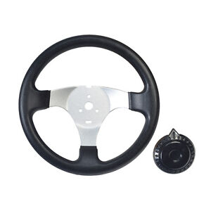 Go-Kart Steering Wheel for Hammerhead, Roketa, & Taotao Go-Kart & Dune Buggy