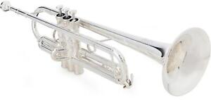 Yamaha YTR-8345II Xeno Professional Bb Trumpet - Silver-plated with Reversed