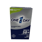 One A Day MEN'S 50+ Complete Multivitamin, 40 Tablets - Brand NEW!