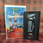 James and the Giant Peach (VHS, 1996) Disney Clamshell