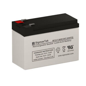 Crown Battery 12CE7.5-F2 Replacement Battery (12V 7.5AH T2 Terminal)