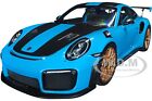 PORSCHE 911 (991.2) GT2 RS WEISSACH PACKAGE MIAMI BLUE 1/18 MODEL AUTOART 78175