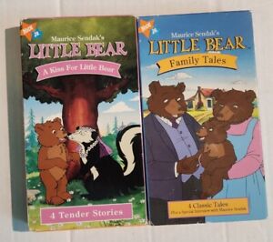 Maurice Sendak’s Family Tales & A Kiss For Little Bear (2 Playtested VHS)