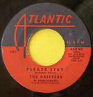 45 rpm Vinyl The Drifters - Please Stay/No Sweet Lovin' 1961 Atlantic 45-2105