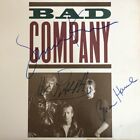 Bad Company- Album Flat Signed By 3